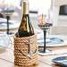 Polystone Wine Bottle Holder, Nautical Rope