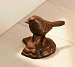 Cast Iron Bird Door Stopper