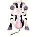 Climbing Cow Large Window Thermometer