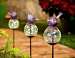 Nature's Touch Bird on Glow in the Dark Globe Plant Pick