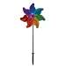 Rainbow Sparkle 12 inch Pinwheel Spinner