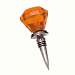 Wine Stopper Door Knob Amber