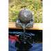 12in. Sphere & Bamboo Base wPump