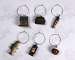 Fishing Cabin Wine Charm Set 6 pcs