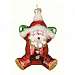 PJ Santa Ornament