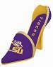 LSU Shoe Wine Bottle Holder