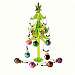 Glass Tree with 12 Ornament Wine Charms