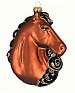 Majestic Beauty Chestnut Ornament