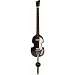 Black 4-String Bass Guitar Single Wallhook