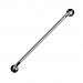 Chrome Knurled Grab Bar