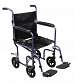 Deluxe Flyweight Aluminum Transport Chair