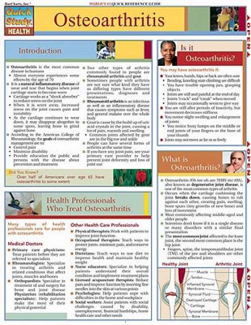 Quick Study Guides: Osteoarthritis