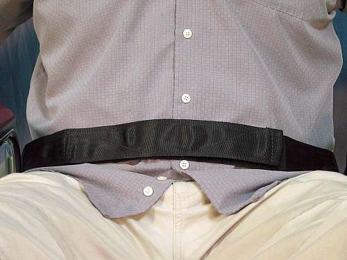 Hook and Loop Belt with D-Ring