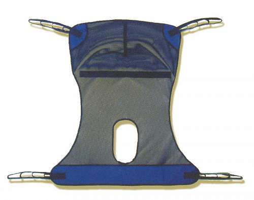 Mesh Body Slings with Commode Openings
