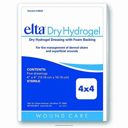 Elta Dry Hydrogel Wound Dressings