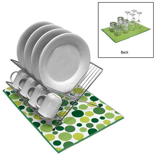 RITZ Reversible Printed Dish Drying Mat