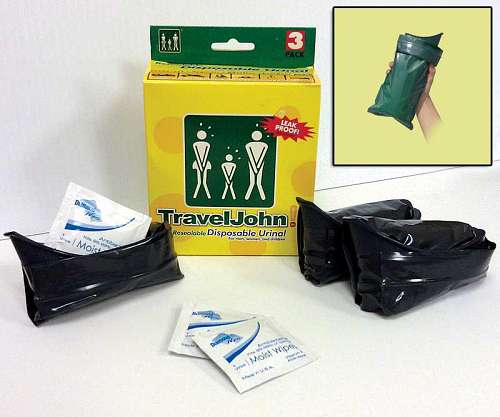 Travel John Resealable