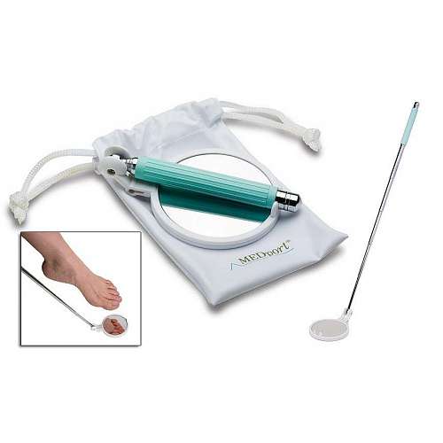 Telescoping Self Examining Mirror