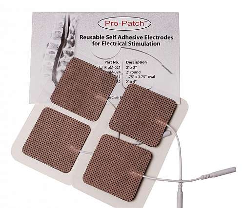 Tan Cloth Electrodes