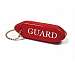 Solid Red Guard Key Chain
