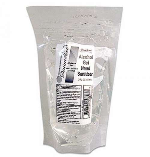 Hand Sanitizer In Resealable Pouch