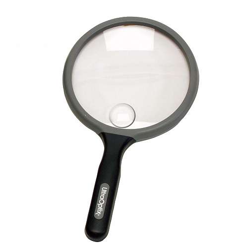 4" Round Hand Magnifier 2X/6X