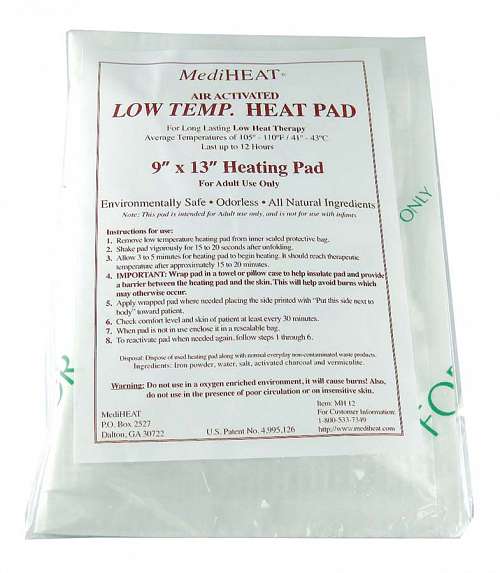 MediHeat Low Temp Heating Pad