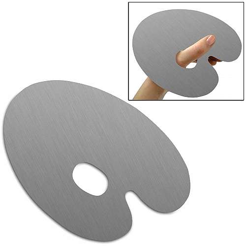 Stainless Steel Artist Palette