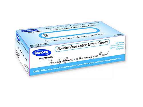 Powder-Free Latex Exam Gloves