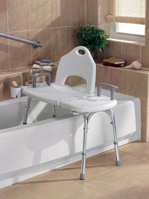 Tool-Free Adjustable Transfer Bench