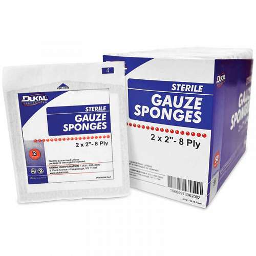 8 Ply Sterile Gauze Sponges