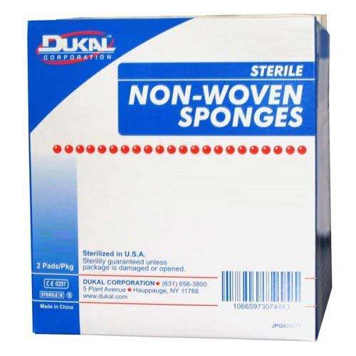 Sterile Non-Woven Sponges