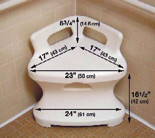 Corner Shower Seat