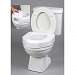 Closed Front Elevated Toilet Seat