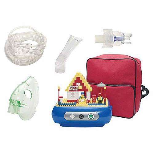 Building Block Pediatric Compressor Nebulizer System