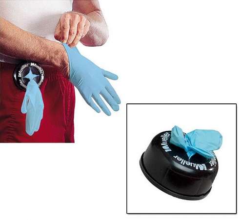 Mueller Glove Dispenser w/Belt Clip
