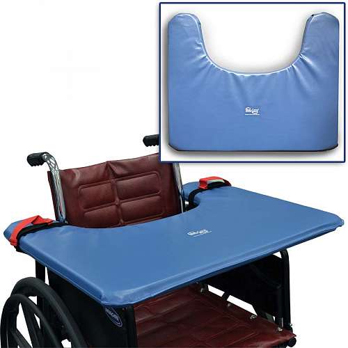 Soft-Top Wheelchair Tray
