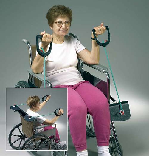 Wheelchair Exerciser Enabler