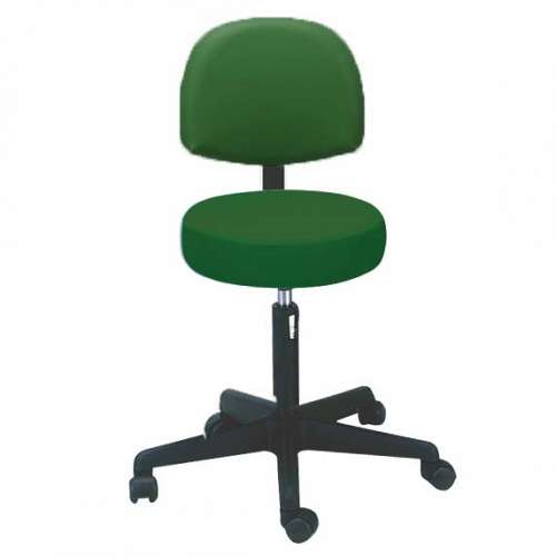 Tall Swivel Pneumatic Stool with Back
