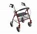 Four Wheel Rollator with Back Support