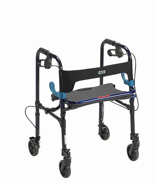 Clever Lite Rollator Walker with 5" Casters