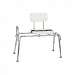 Sliding Transfer Bench with Cut Out Seat