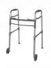 Universal Deluxe Folding Walker with Wheels