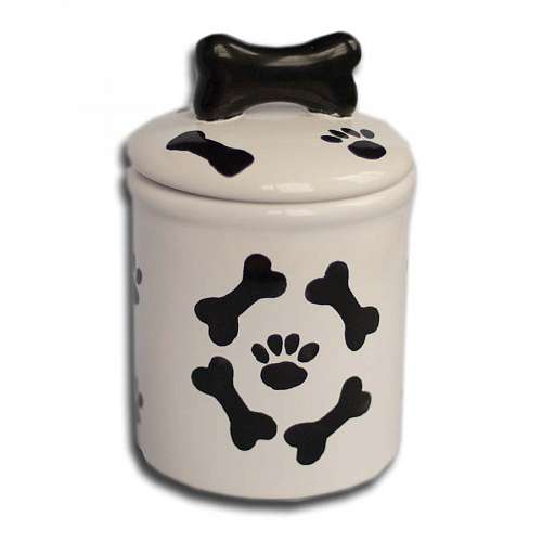 Bones and Paw Treat Jar