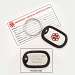 Stainless Steel Medical Keychain