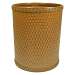 Chelsea Collection Decorator Color Round Wicker Wastebasket