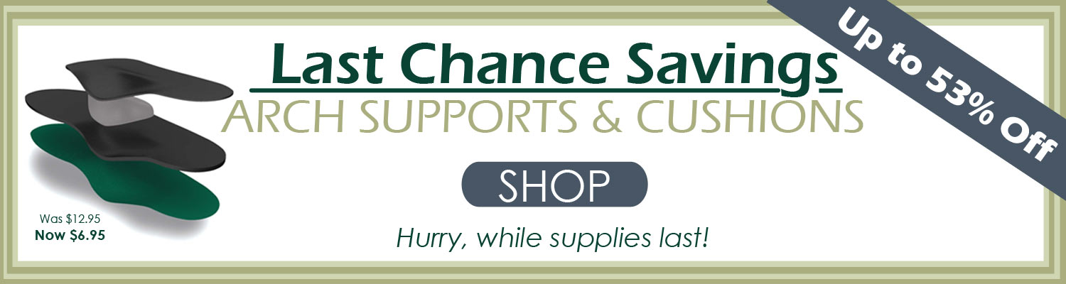 shop last chance sale arch support